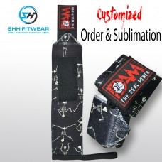 weight lifting Skulls wrist wraps Heavy-duty shh Elastic wrist wrap Cross Fit Bodybuilding Gym Training W133