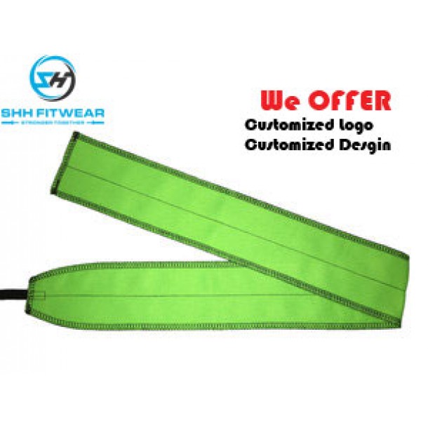 weight lifting wrist wraps neon+-+black-W021