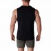 GYM stringer men’s gym singlet’s shh men’s weight lifting, bodybuilding, GYM training running stringer M-singlet-0013