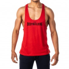 GYM stringer men’s gym singlet’s shh men’s weight lifting, bodybuilding, GYM training running stringer M-singlet-0017