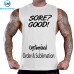 Tank top Men's shh  Good Tee Red Stringer Tank Top Bodybuilding Sport Fitness Gym Sport TT003
